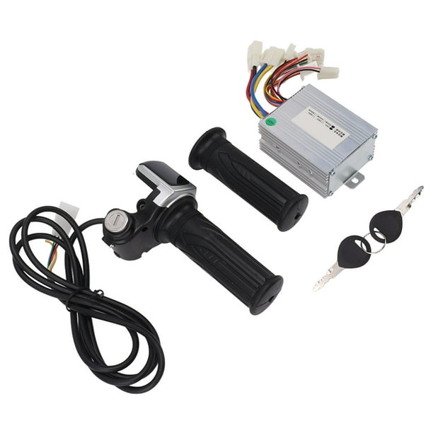 Controlador de velocidad cepillado del motor empuñaduras giratorias del acelerador carcasa de aleación de aluminio con disipación de calor para scooter eléctrico MX350 ANGGREK Otros