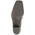 thumbnail image 6 of Journee Womens Crawford Square Toe Mid Stacked Heel Pumps, 6 of 10