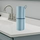 thumbnail image 1 of Taza de Enjuague Bucal de Plástico 21x7cm con Mango Antideslizante, Taza de Cepillado Ergonómica para Viajes o Hogar, Grado Alimenticio, Rosa Blanco Azul, 1 Pieza, 1 of 6