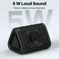 thumbnail image 5 of Bobtot Portable Bluetooth Speaker with Stereo Sound, IPX7 Waterproof Outdoor Speakers 25H Playing Time TWS Pairing for Party Camping Travel Great Gift Choice（Black）, 5 of 10