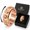Rose Gold, variant on Sun-Moon-Star Embossed Rotating Spinner RingCollection 8MM Stainless Steel Smooth Outer Band Movement Provides Tactile Engagement Rounded Edges Comfortable Daily Wear for Men Women