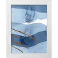 thumbnail image 1 of Lee, Judson 11x14 White Modern Wood Framed Museum Art Print Titled - Blue and Gold III, 1 of 4