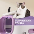 thumbnail image 7 of imerelez Large Cat Litter Box for Indoor Cats Kitty Litter Box,Tool-Free Assembly,Multi Cat Litter Box, 7 of 7