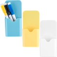 thumbnail image 3 of Magnetic Marker Holder for Whiteboards / Fridge / Refrigerator, Magnetic Pen Holder Dry Erase Tray, 2 Pack, Blue, 3 of 7