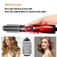 thumbnail image 2 of Rotating Hot Air Comb Electric Hair Straightener Brush Hair Curler Hair Dryer Brush Negative Ion Hair Styler Comb, 2 of 7