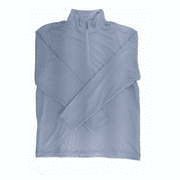 $115 TOMMY BAHAMA VIA DEL SANDS GREY HALF ZIP PULLOVER, Lg