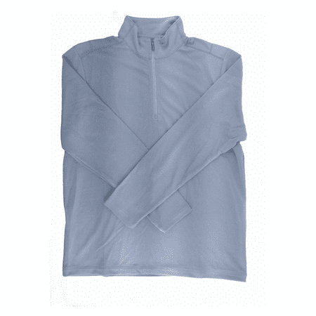 $115 TOMMY BAHAMA VIA DEL SANDS GREY HALF ZIP PULLOVER, Lg