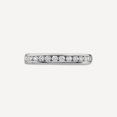 thumbnail image 2 of Silvago Jewel 14K White Gold Over Ring - 0.8 Ct VVS1 Round Cut Diamond Solitaire Ring - Bezel Set Ring Wedding Engagement Women's - Diamond Ring For Birthday Gift - Anniversary Gift Clearance Ring, 2 of 6