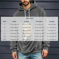 thumbnail image 3 of Feancey Kangaroo Pouch Hoodie Men for Carry Cats Dogs Pet Winter Warm Fleece Long Sleeve Pullover Hoodies Loose Drawstring Animal Holder Hooded Tops M, 3 of 6
