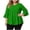 01 Green Tops for Women, variant on Womens Plus Size Tops 3/4 Sleeve V Neck Tshirts Ruffled Loose Casual Fall Going Out Tops XL-5XL