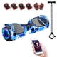 thumbnail image 1 of Hoverboard Patinete Electrico con Bluetooth Con luces Led y barra para sostenerse color Azul, 1 of 9