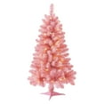 thumbnail image 1 of Holiday Time Cadman 4' Pre-Lit Regular Full Spruce Christmas Tree - Pink, 1 of 5