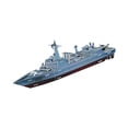 thumbnail image 2 of Ensamble el modelo de barco de avión de rompecabezas 3D, artesanías de arte de barco de papel, decoración de escritorio hecha a mano, modelo de papel Estilo C, 2 of 8