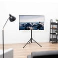 thumbnail image 3 of VIVO Black Tripod 37" to 75" TV Display Floor Stand Height Adjustable Mount, 3 of 9