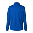 thumbnail image 5 of CORE365 CE404W Women's Market Snag Protect Mesh Colorblock Quarter-Zip Pullover-True Royal/ Carbon-3XL, 5 of 6