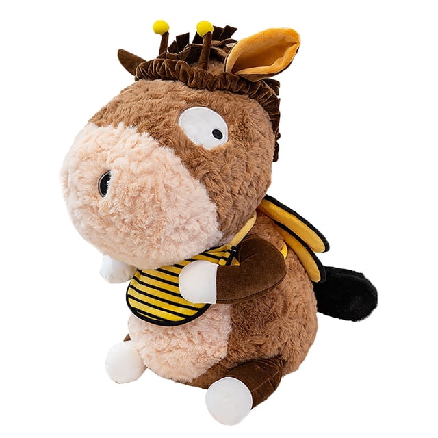 Donkey Stuffed Toy, Donkey Stuffed Animals Fun Gift Idea Classic Children's Gift Cute Donkey Best Kids Toys Jellycat Birthday Gifts For Girl
