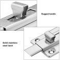 thumbnail image 4 of 2Pcs Stainless Steel Door Bolt, Security Bolt Lock, 4 of 4
