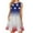Beige Womens Summer Dress, variant on USSUMA Summer Dresses for Women 2022 4th of July American Flag Dress Wedding Guest Knee Length Flowy A line Swing Sun Dresses Casual Sleeveless Midi Round Neck Beach Party Sundresses
