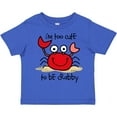 thumbnail image 3 of Inktastic Too Cute Crab Boys or Girls Toddler T-Shirt, 3 of 5