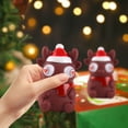 thumbnail image 1 of Adornos navideños, Papá Noel descomprimido con forma de Squishy, juguete musical de descompresión, regalo para niños, regalo para familiares y amigos, muñeco de descompresión., 1 of 6
