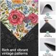 thumbnail image 3 of Pioneer Flower Floral Print Pattern Kitchen Rugs Sets Of 3,Kitchen Runner Rugs Non Skid Washable,Decorative Kitchen Floor Mats for Kitchen,Sink,Laundry,17"x30"+ 17"x47" + 17"x59", 3 of 6