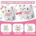 thumbnail image 3 of Plush Cat Toy, Walking Interactive Cat, Christmas Birthday Gift for Toddlers Kids, 3 of 6