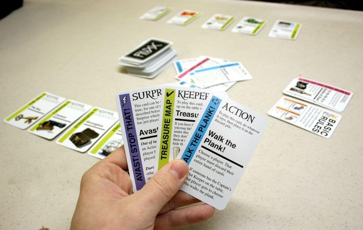 Fluxx: Pirate Edition | The Ever-Changing Card Game
