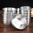 thumbnail image 2 of EeaseMX 6 tazas de acero inoxidable de 80 ml para salsa, condimentos, salsas, salsas de soja y kétchup (tamaño pequeño)., 2 of 7