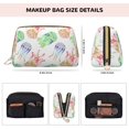 thumbnail image 2 of Gradient Jellyfish Makeup Bag, Large Capacity Travel Cosmetic Bag for Women Girls- Travel Toiletry Bag Leather Portable Waterproof Makeup Case Organizer with Handle, 2 of 4