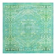 thumbnail image 3 of Unique Loom Renaissance Collection Area Rug - Roma (7' 10" Square Spring Green/Light Blue), 3 of 7