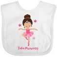 thumbnail image 3 of Inktastic Ballerina Tutu Princess Girls Baby Bib, 3 of 4
