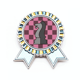 thumbnail image 1 of Jinete de tablero Insignia broche Medalla ganadora, 1 of 3