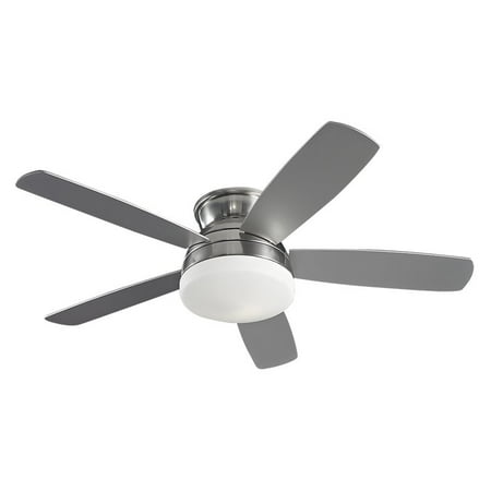 Monte Carlo 5TV52BSD Traverse 52 in. Indoor Ceiling Fan - Brushed Steel