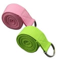 thumbnail image 7 of OUNONA 2Pcs Yoga Band Assorted Color Durable Lightweight Resistance Hip Bands for Exercise, 7 of 7