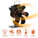 thumbnail image 1 of 6-blade Hot Air Fan Fireplace Fan Blade Of Fan Burning Wooden Box 8 Color zhangyuxiang LED, 1 of 2