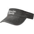 thumbnail image 2 of Hoochie Daddy Hat Cotton Funny Empty Top Baseball Sun Cap Visor Hats for Men Women Black, 2 of 8