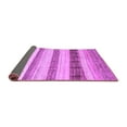 thumbnail image 2 of Ahgly Company Indoor Square Abstract Purple Contemporary Area Rugs, 8' Square, 2 of 4