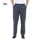 thumbnail image 5 of Sonducket Pantalones de Chef para hombre con cintura elástica de poliéster, pantalones de uniforme de panadero a rayas cómodos y transpirables Prendas para la parte inferior del cuerpo 3XL, 5 of 6