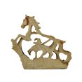 thumbnail image 3 of Trail's End Decorative Faux Carved Wood Look Statue 7 in., 3 of 3
