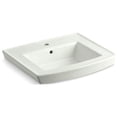 thumbnail image 6 of Kohler 2358-1-7 24 in. Rectangular Pedestal Bathroom Sink - Black, 6 of 6