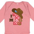 thumbnail image 4 of Inktastic Cowboy 1st Birthday Western Boys Long Sleeve Baby Bodysuit, 4 of 5
