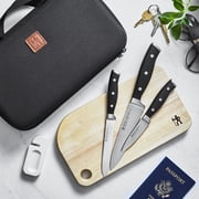 Henckels Forged Accent 6-pc Travel Knife Set - Black Handles