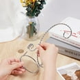 thumbnail image 3 of Ornament Display Stand 7.5 Inch Silver Ornaments Holder Twisted Ornament Display Stand Balls Hanger Rack Air Plant Terrarium Holder for DIY, 3 of 9