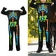 thumbnail image 1 of Ropa de disfraz de esqueleto de Halloween para niños para fiestas temáticas de actuaciones escénicas M, 1 of 10