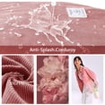 thumbnail image 3 of Bolso de mano KALIDI de pana con cremallera, antisalpicaduras, rosa, 3 of 8
