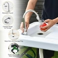thumbnail image 5 of Giantex Portable Folding Camping Sink Table, Fillet Cleaning Cutting Washing Station w/Drain Hose, 5 of 8