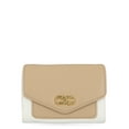 thumbnail image 2 of Time and Tru Women's Tessa Indexer Wallet, Cream and Beige, 2 of 4