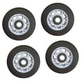 thumbnail image 3 of 4 Uds. Ruedas reformadoras de Pilates, piezas reformadoras de Pilates, rodillos de repuesto lisos de 2,76 "de diámetro para máquina de entrenamiento,, 3 of 8