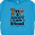 thumbnail image 3 of Inktastic Rescue Pet Animal Adopt a New Friend Toddler Hoodie, 3 of 4