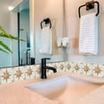 thumbnail image 4 of Mi Alma Peel & Stick Tiles - Brown Star Shaped Vinyl Backsplash 12x12, 4 of 11